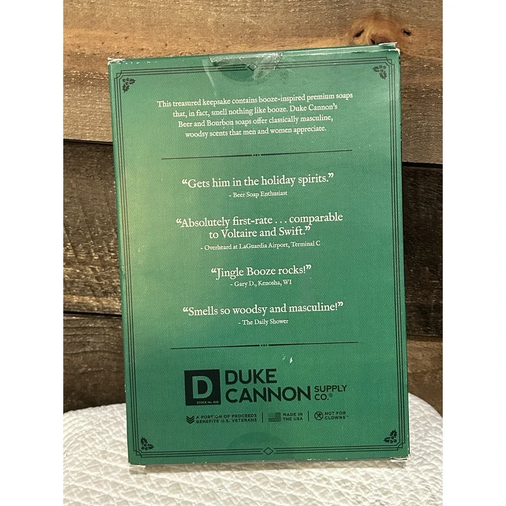 DUKE CANNON SUPPLY CO JUNGLE BOOZE SET‎ NEW IN BOX